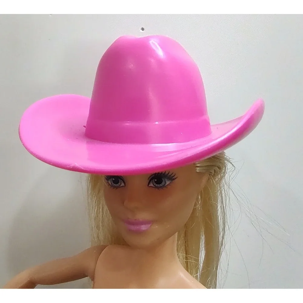 Fashion Doll Hot Pink COWGIRL WESTERN HAT Cowboy Hat Z29